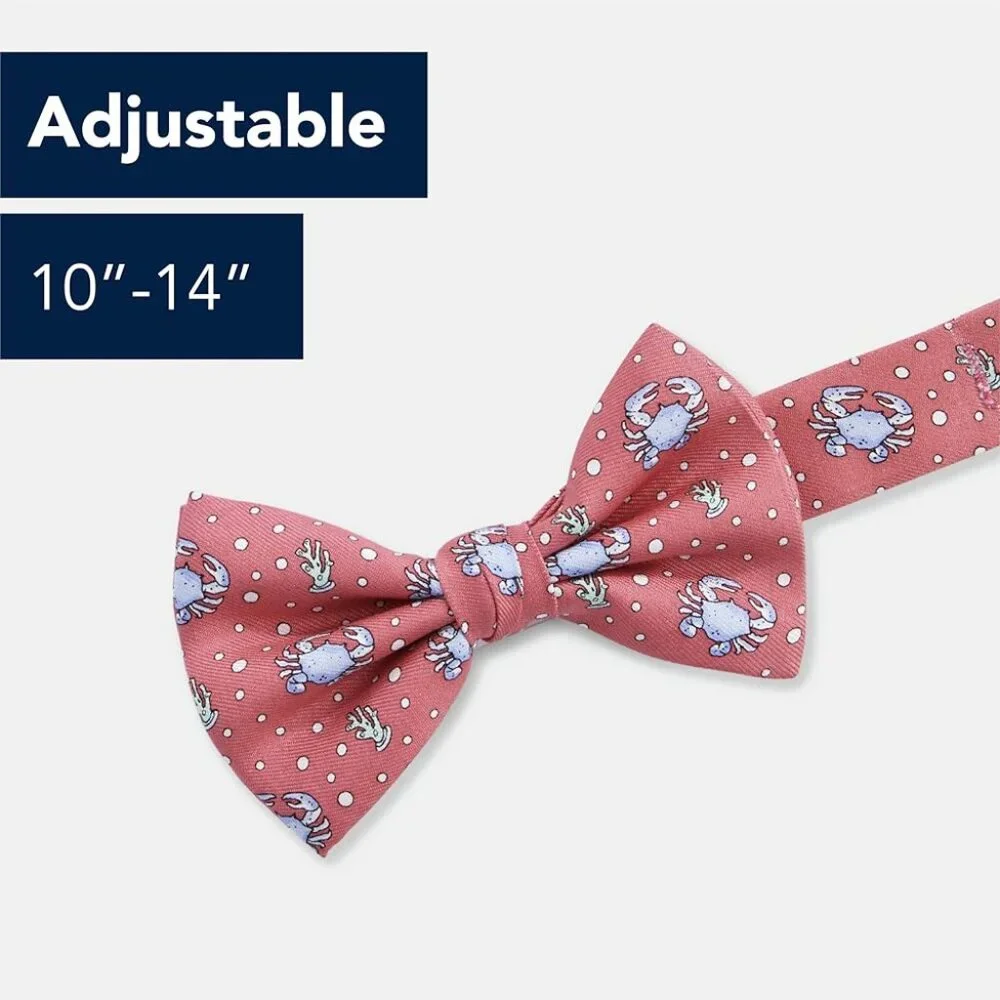 Vineyard Vines Crab Silk Bow Tie